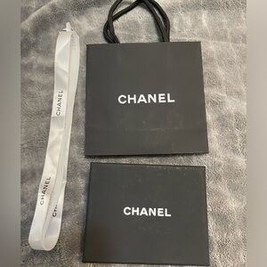 Authentic medium size Chanel empty box